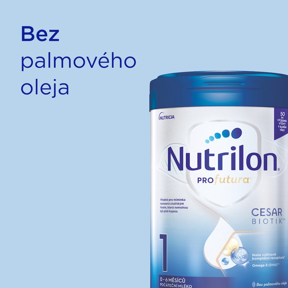 obrázok 1 z NUTRILON Profutura Cesarbiotik 1 počiatočné dojčenské mlieko 800g