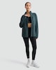 image 2 of F&F Fleece Zip Up Pocket Detail Jacket in Green