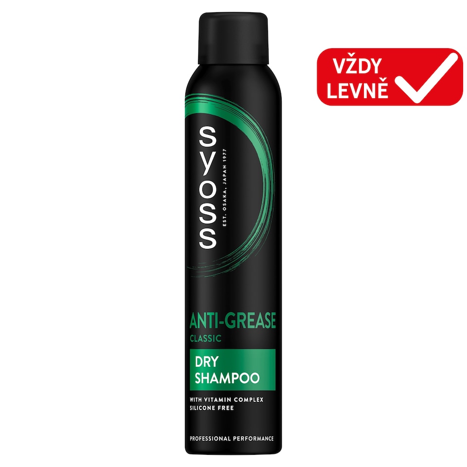image 1 of Syoss Anti-Grease Classic Dry Shampoo 200ml