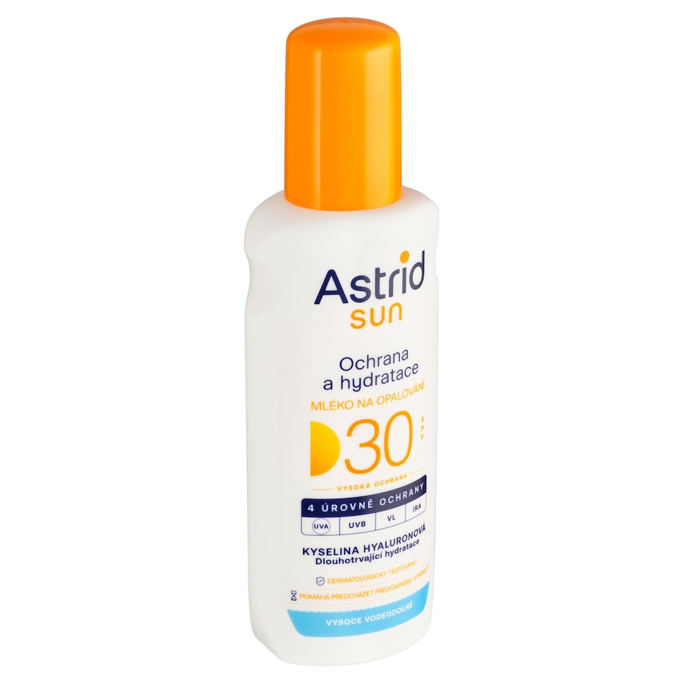 image 1 of Astrid Sun Hydratačné mlieko na opaľovanie v spreji SPF 30 200 ml