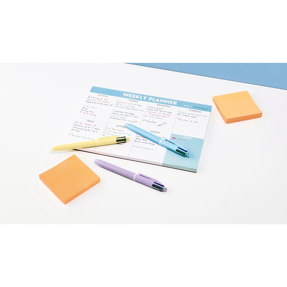 image 1 of BIC 4 Colour Pastel 3 pack 