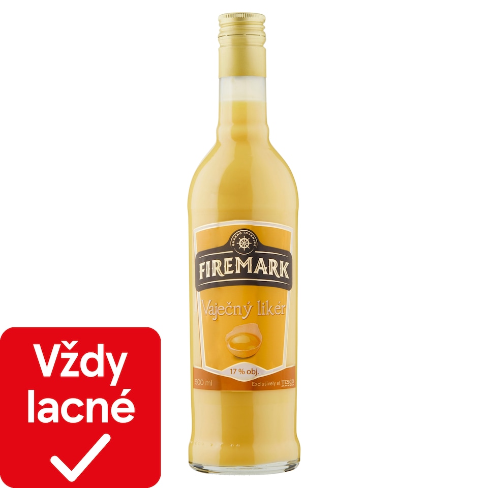 Tesco Firemark vaječný likér 17% 500 ml