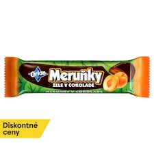 Orion Apricots Yelly Bar in Dark Chocolate 45 g