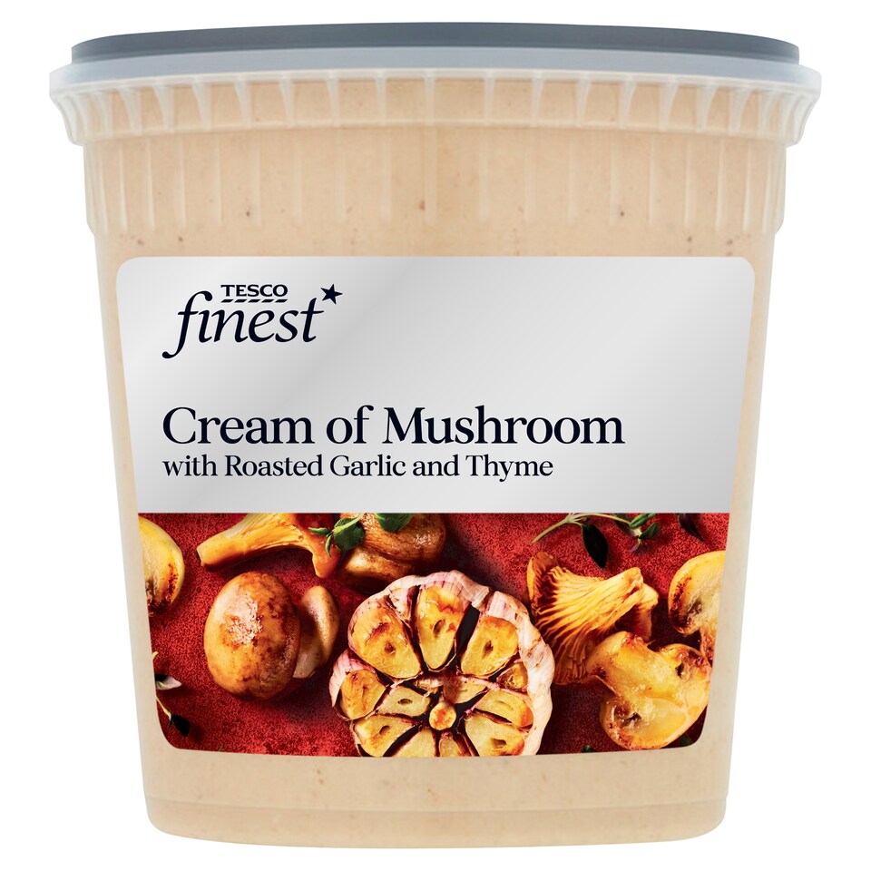 Tesco Finest Cream Mushroom Soup 600G