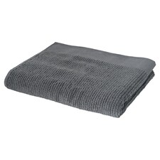West Park Charcoal Textured Bath Sheet