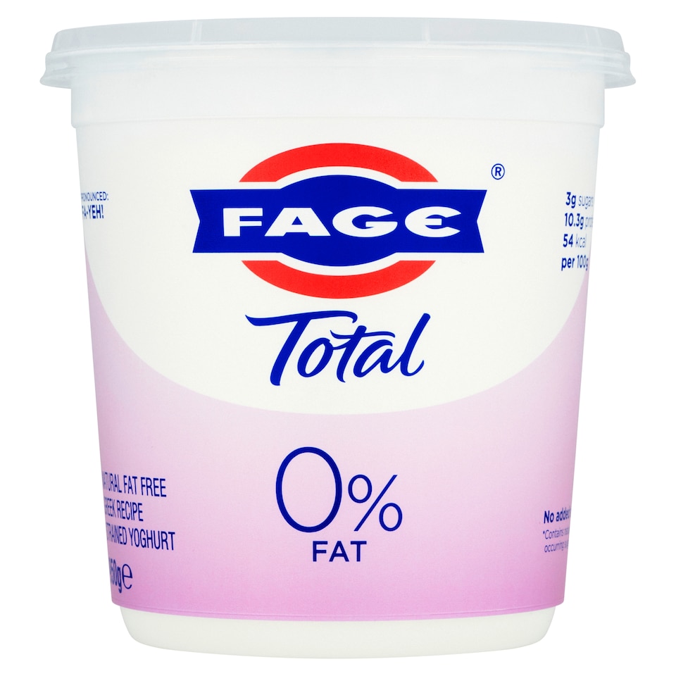 Fage Total 0%Fat Greek Recipe Yogurt 950G
