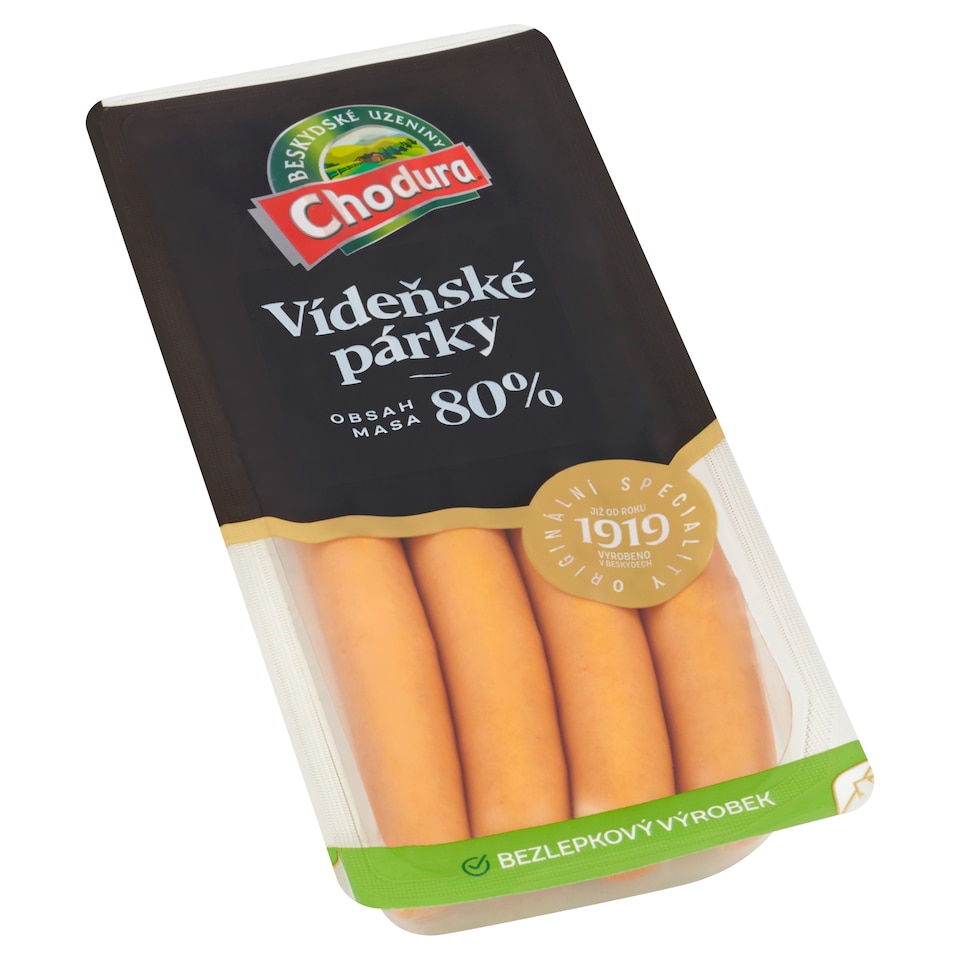 Obrázek 1 pro produkt Chodura Vídeňské párky 200g