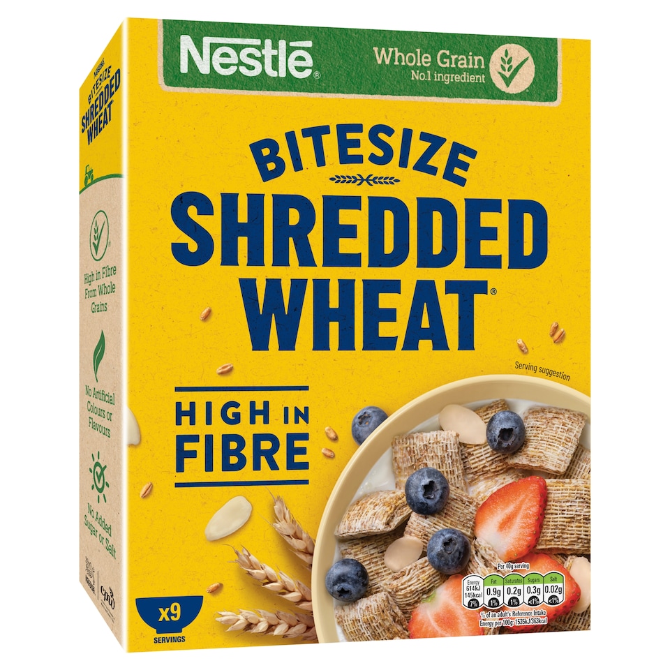 image 1 of Nestle Bitesize Shredded Wheat 370g