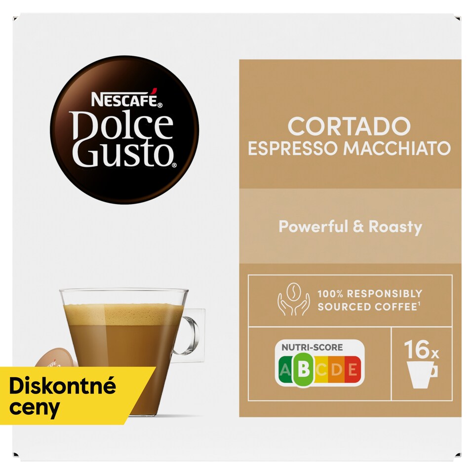obrázok 1 z NESCAFÉ® Dolce Gusto® Cortado - káva v kapsulách - 16 ks