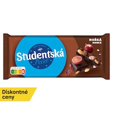 ORION ŠTUDENTSKÁ PEČAŤ Horká čokoláda s arašidmi, hrozienkami a želé 170 g