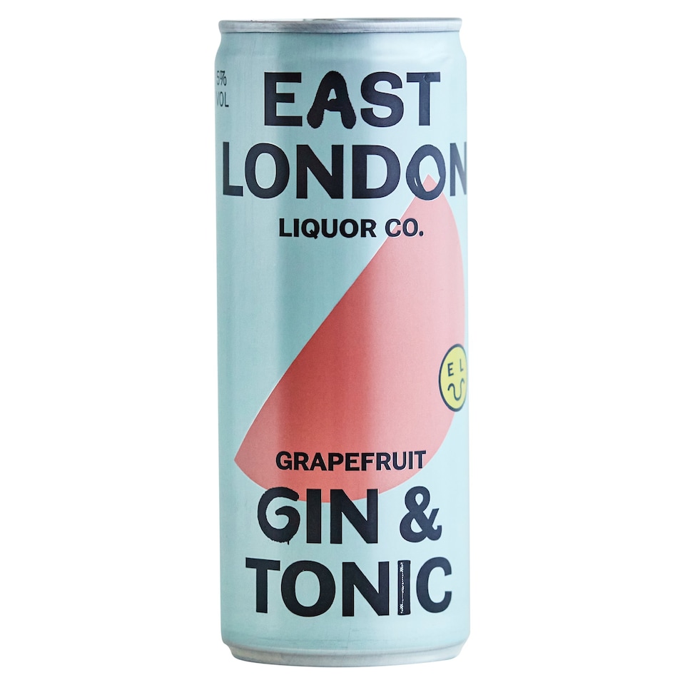 East London Liquor Co. Grapefruit Gin & Tonic 250ml