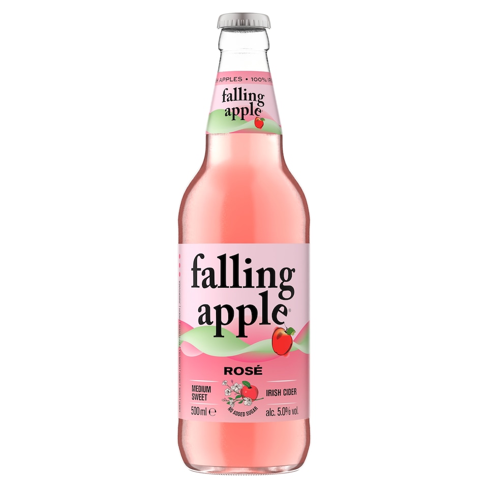 image 1 of Falling Apple Rose Cider 500ml