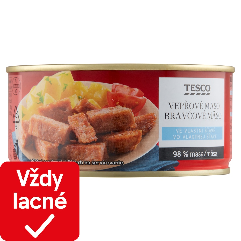 Tesco Pork in Its Own Juice 300 g