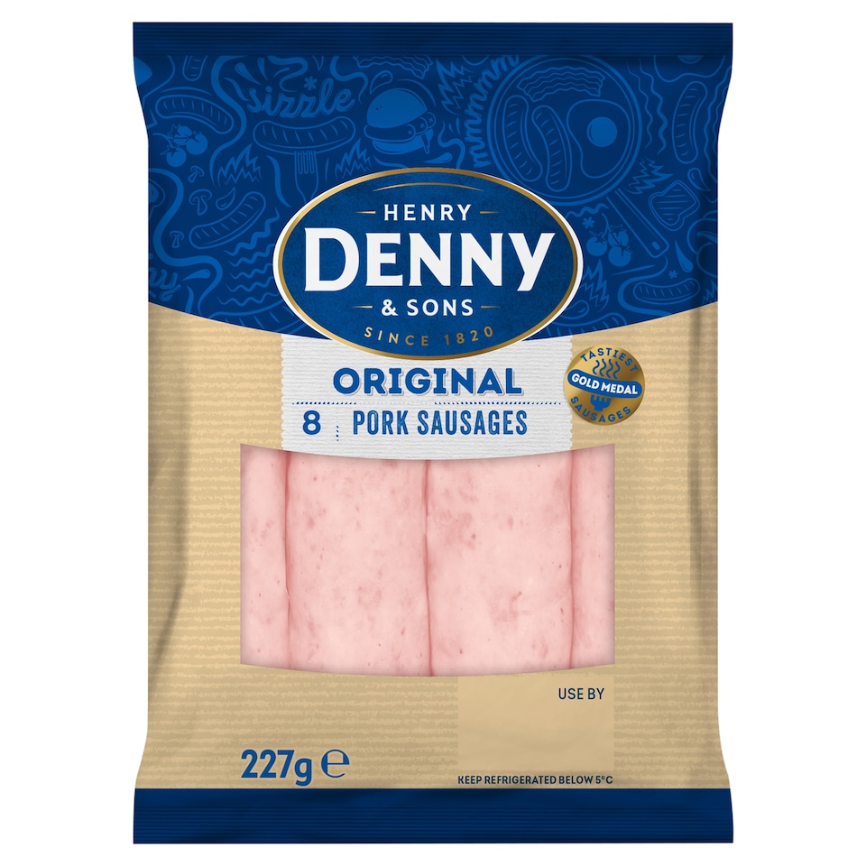 Denny Gold Medal Sausages 227G