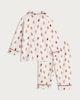 image 2 of F&F Baby Gingerbread Print Pyjamas and Rattle in Cream/White