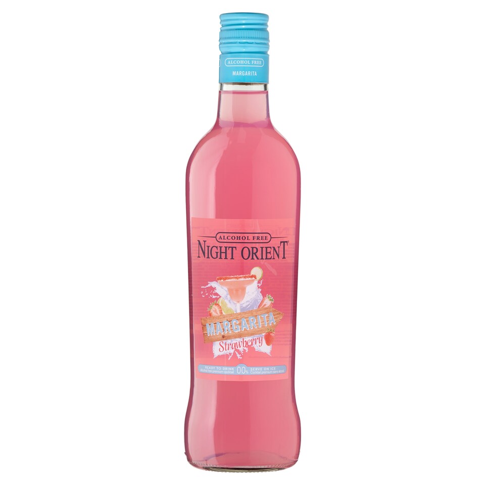 Night Orient Strawberry Margarita Non-Alcoholic Cocktail Drink 0,0% 0,70 l