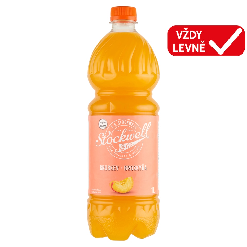 Tesco Broskev 1l