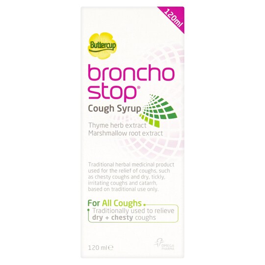 Bronchostop Syrup 120ml Tesco Groceries