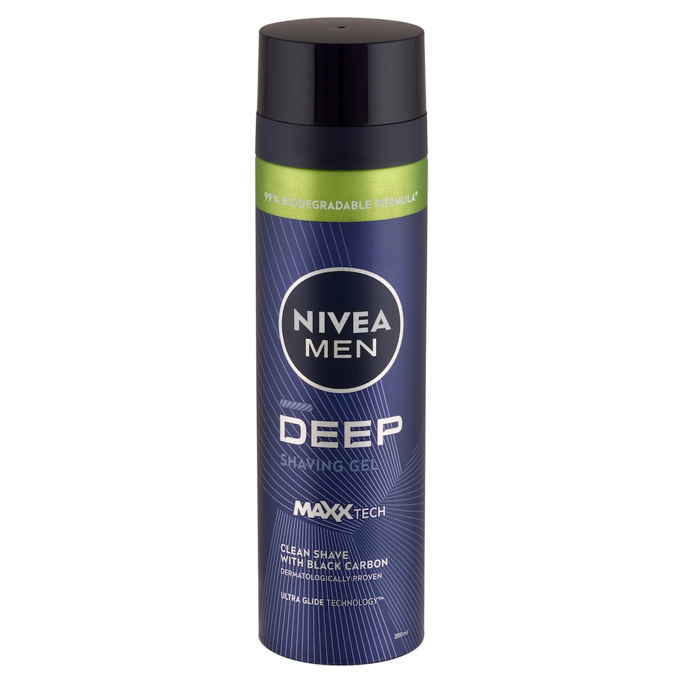 image 1 of NIVEA MEN Deep Shaving Gel 200 ml