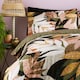image 4 of Cosmo Living Graphix Leaf Duvet Set Double