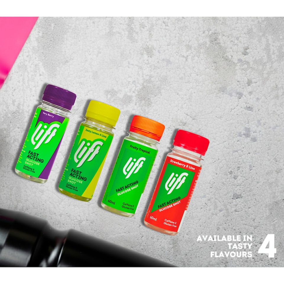 image 1 of Lift Glucose Juice Lemon & Lime Shot 60Ml - Zesty