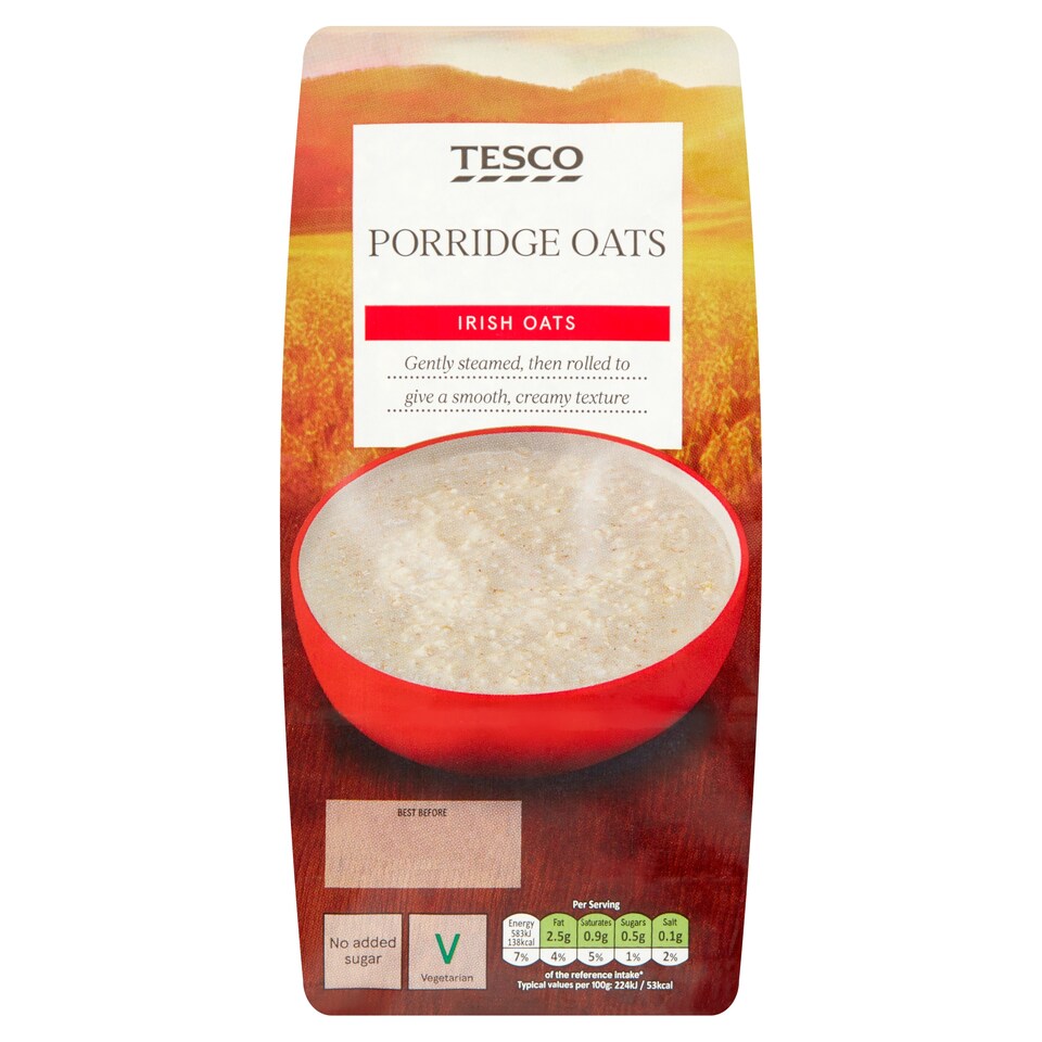 Tesco Oats Porridge 1Kg