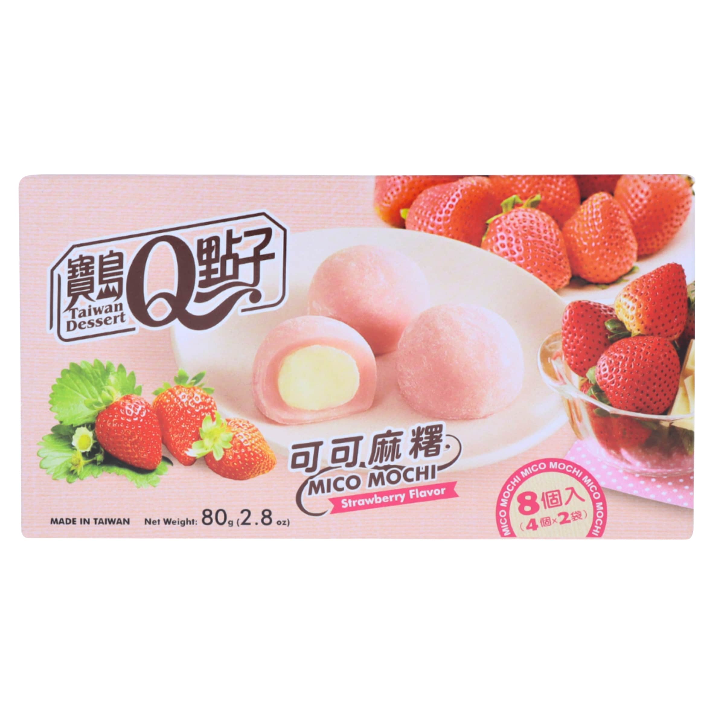 Q Mochi Mico Strawberry Flavor 80g