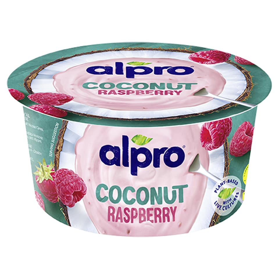 image 1 of Alpro Fermented Coconut Preparation with Raspberries 120 g