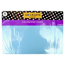 Go Create Coloured Card A3