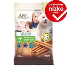 Tesco Pet Specialist Dentálne tyčinky mini 12 ks 270 g