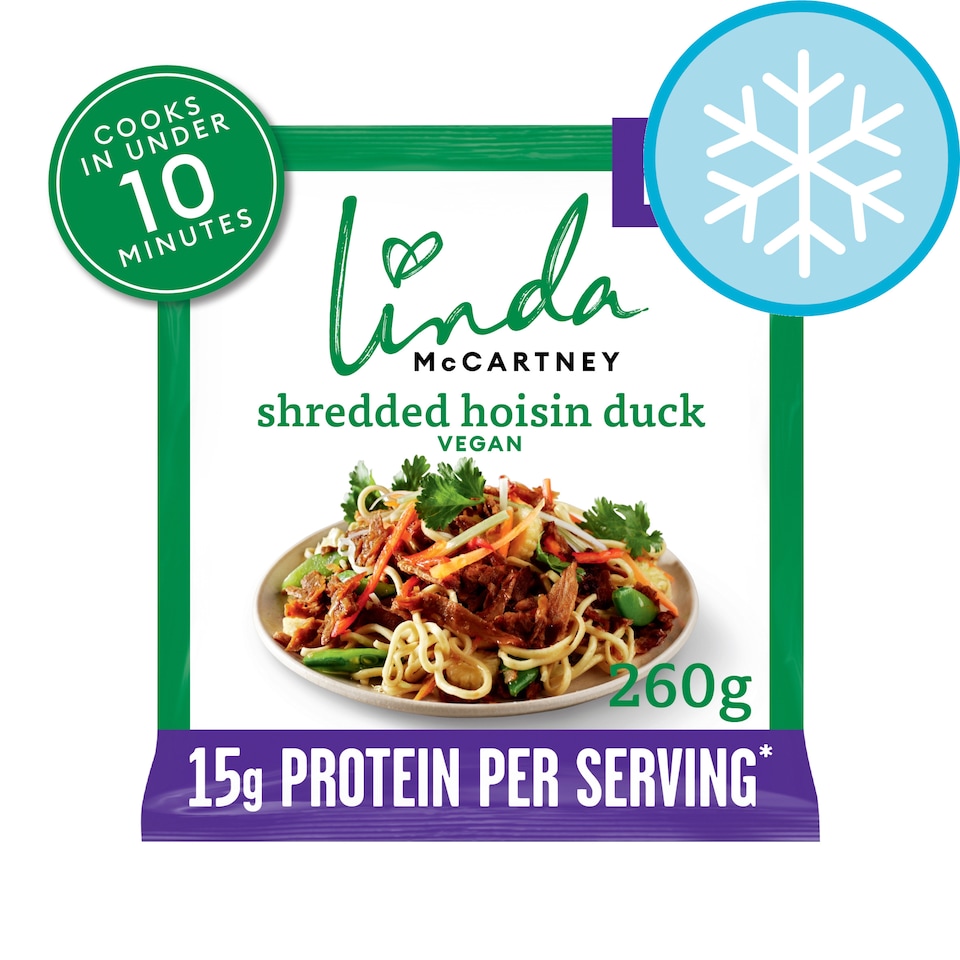 image 1 of Linda McCartney Shredded Hoisin Duck Vegan 260g'