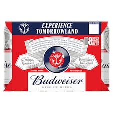 Budweiser Can 8 X 500Ml