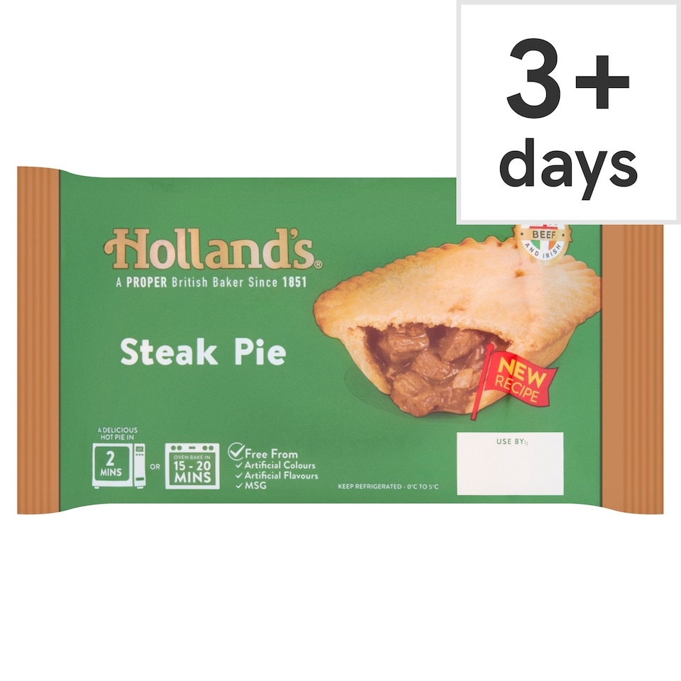 Hollands Steak Pie