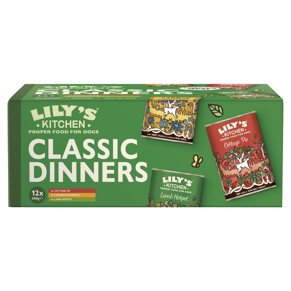 image 1 of Lily's Kitchen Classic Dinners Multipack for Dogs 12x400g