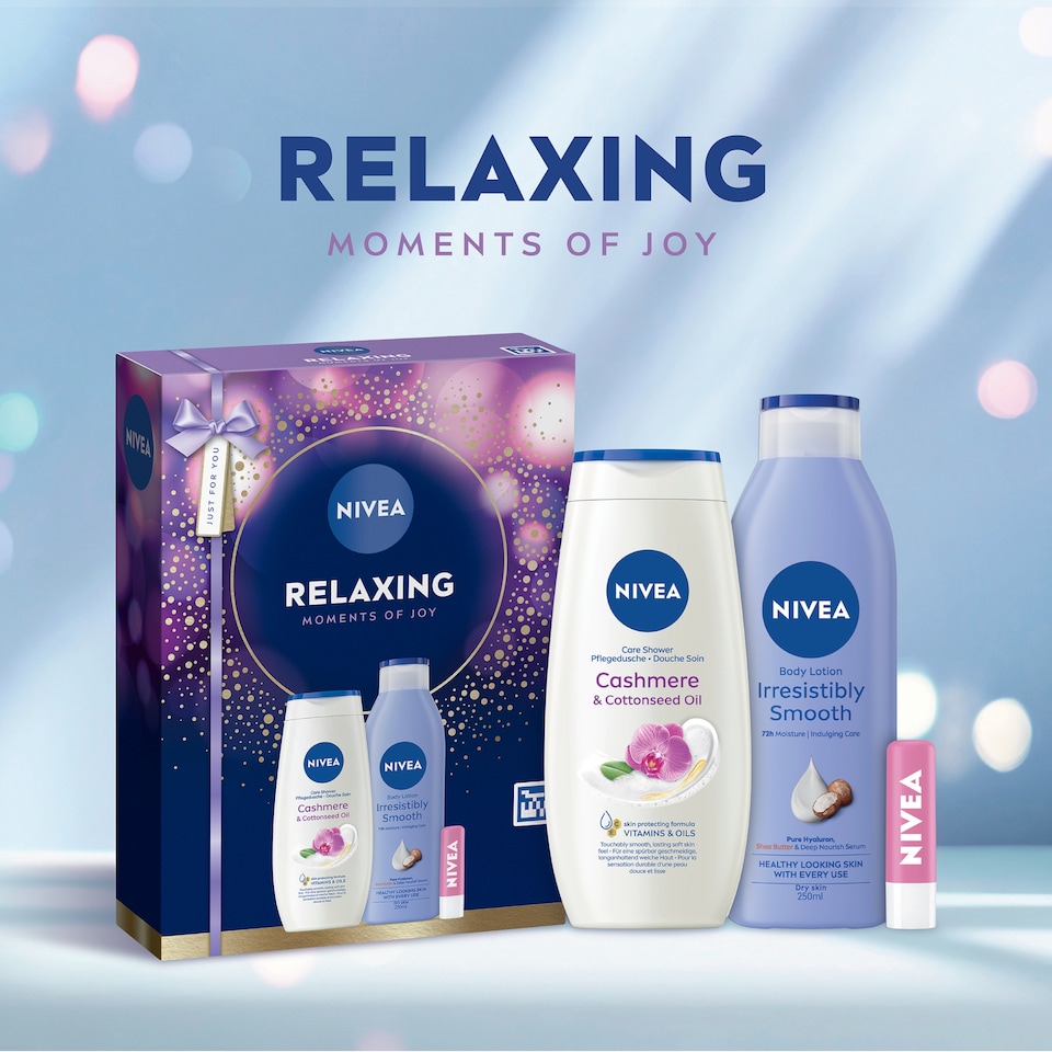 image 1 of NIVEA Relaxing Moments Of Joy Gift Set