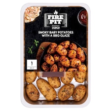 Tesco Firepit Smoky Baby Potatoes With Bbq Glaze 500G