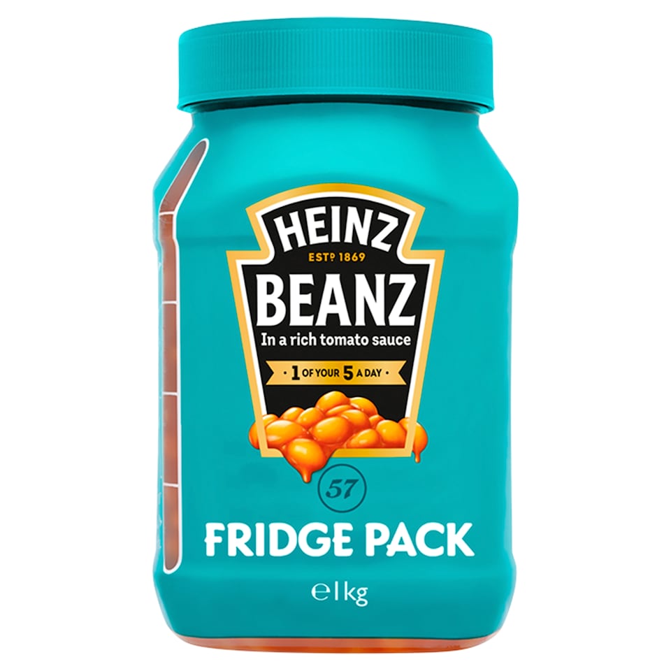 Heinz Beanz In Tomato Sauce Fridge Pack 1Kg