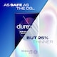 image 4 of Durex Nude Extra Lube 12 Condoms