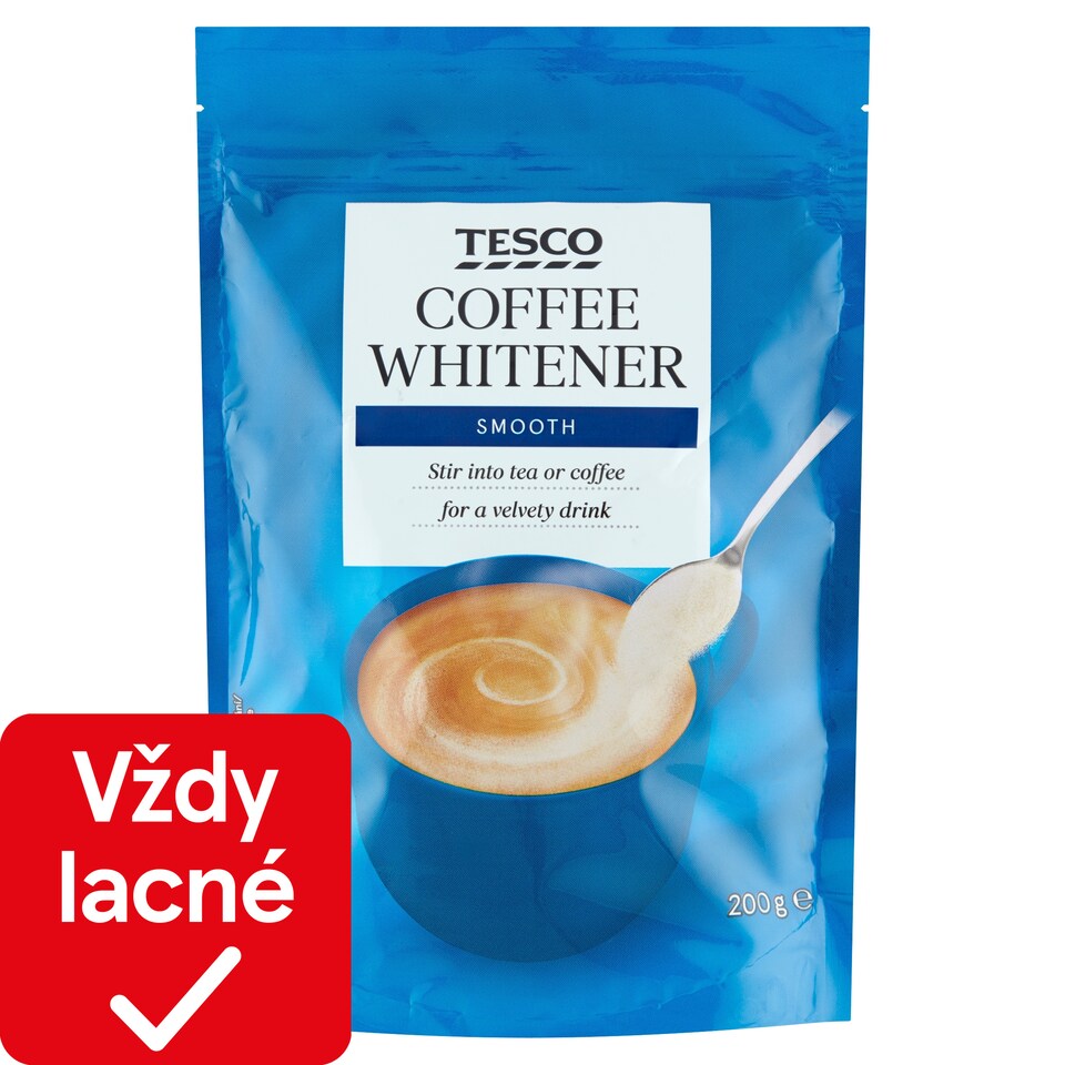 Tesco Instantný prípravok do kávy a čaju v prášku 200 g