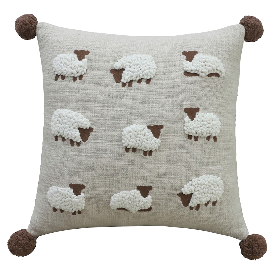 F&F Home Sheep Textured vankúš 45 x 45 cm