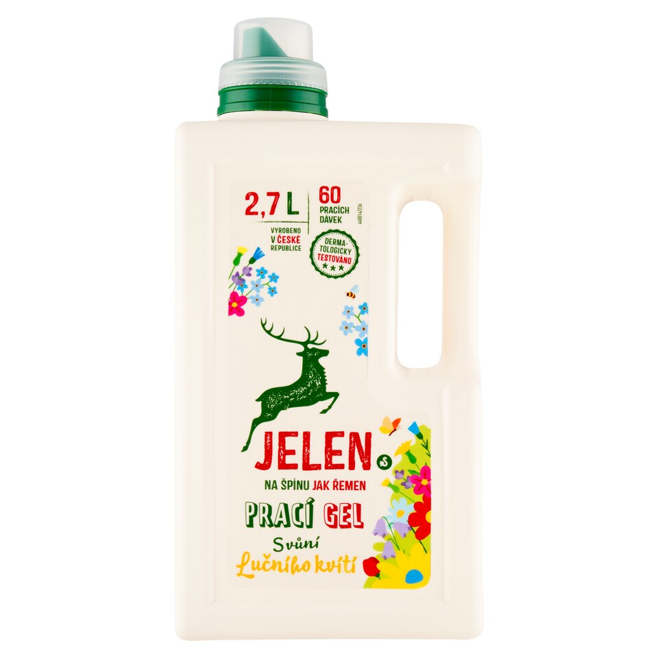 image 1 of Jelen Washing Gel with Scent of Meadow Flower 60 Washes 2.7L