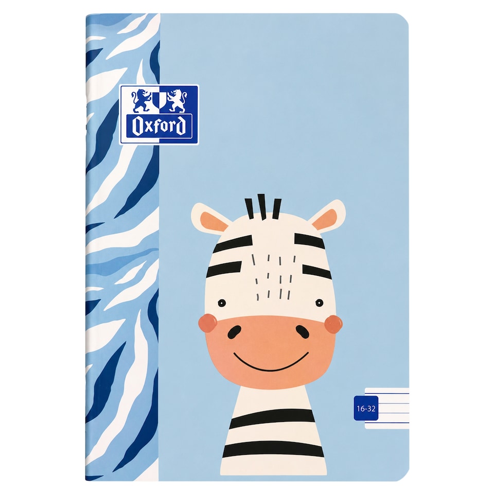 image 1 of Oxford Touch Kids Grade 2 Lined A5 Notebook 16-32