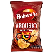Bohemia Vroubky kajenský pepř pálivky 120g