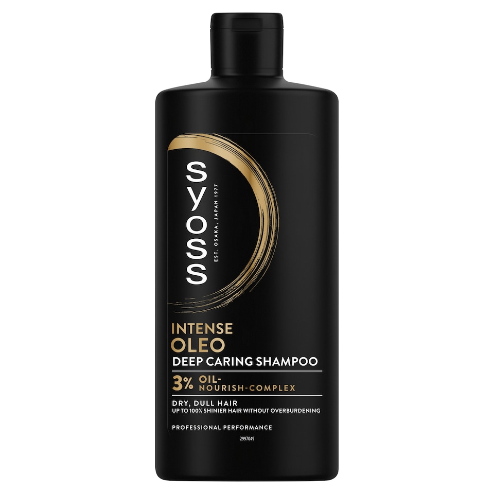 obrázok 1 z Syoss Intense Oleo šampón pre suché, matné vlasy 440 ml