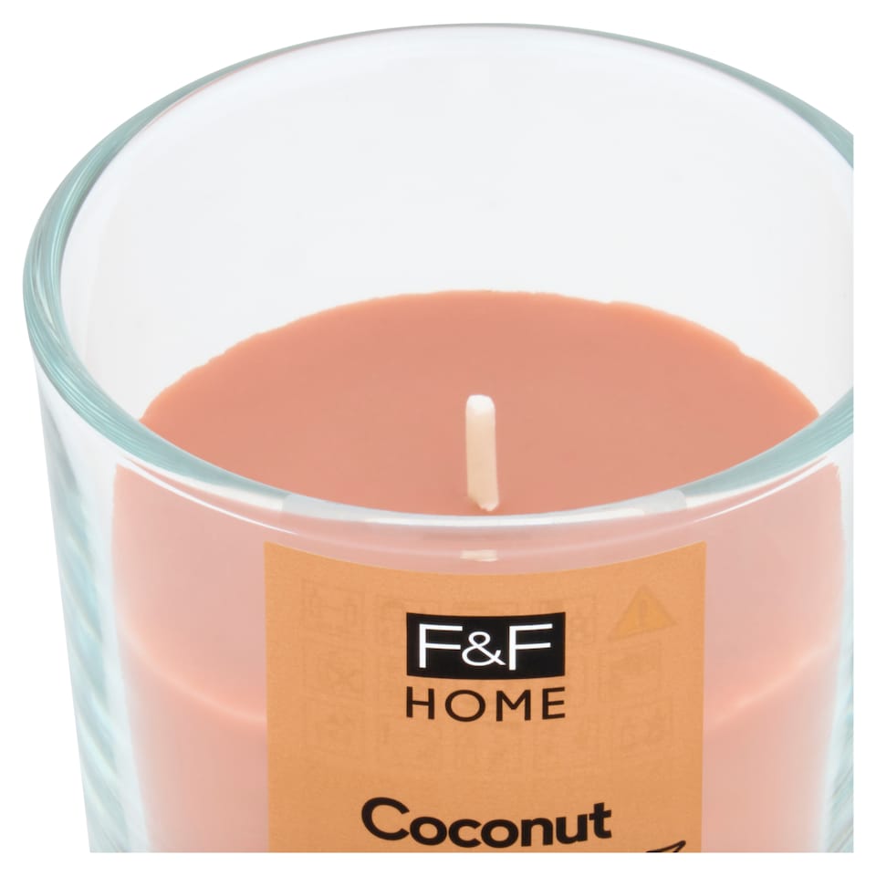 obrázok 1 z F&F Home Coconut vonná sviečka 95 g