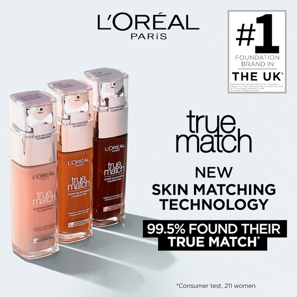 image 1 of L'Oreal True Match Foundation Cream Beige 3N 30Ml