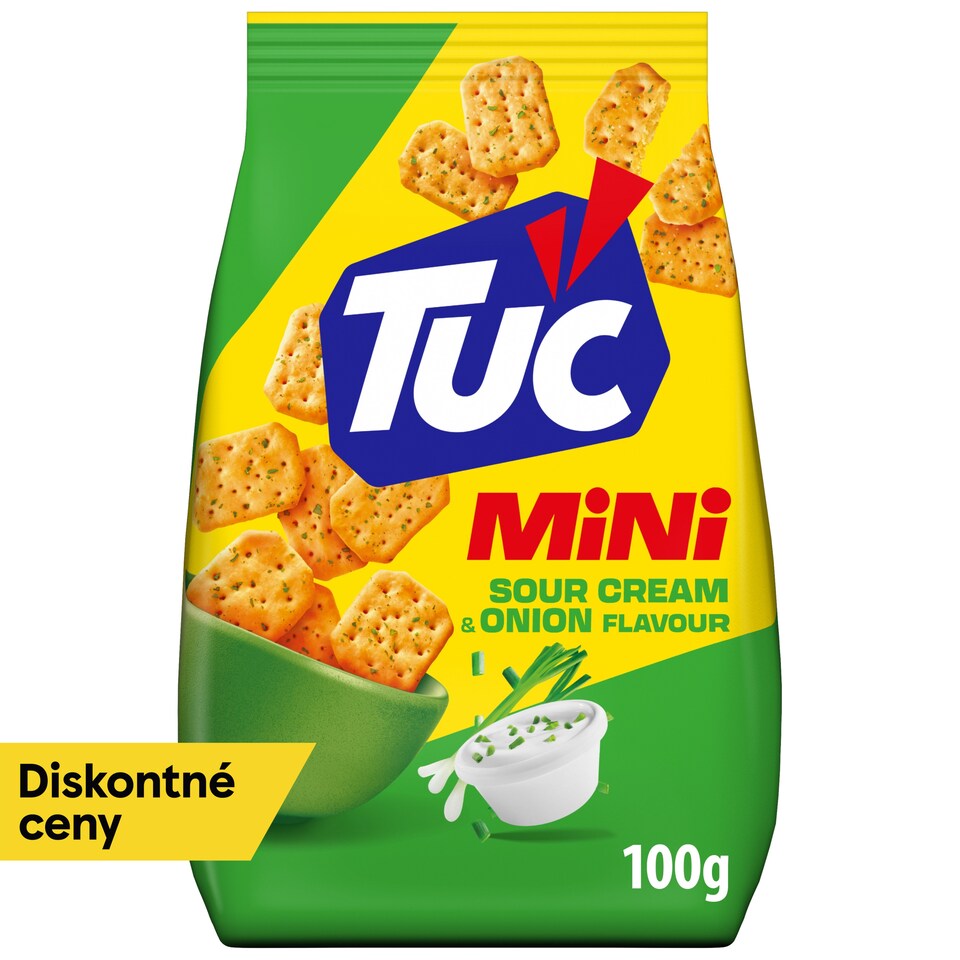 Tuc Krekry Mini s príchuťou zakysanej smotany a cibule 100 g