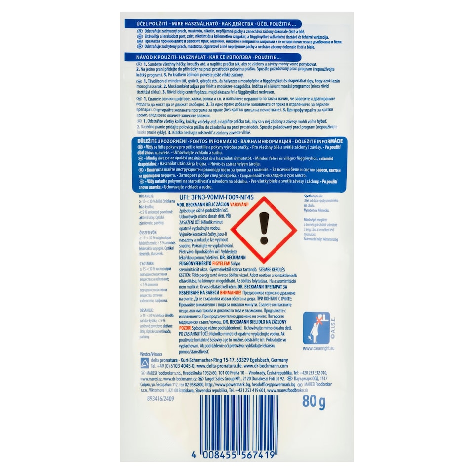 image 1 of Dr. Beckmann Curtain Bleach 80 g