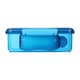 image 2 of  Sistema Blue Rectangle Lunch Box 2L with Water Bottle 330ml