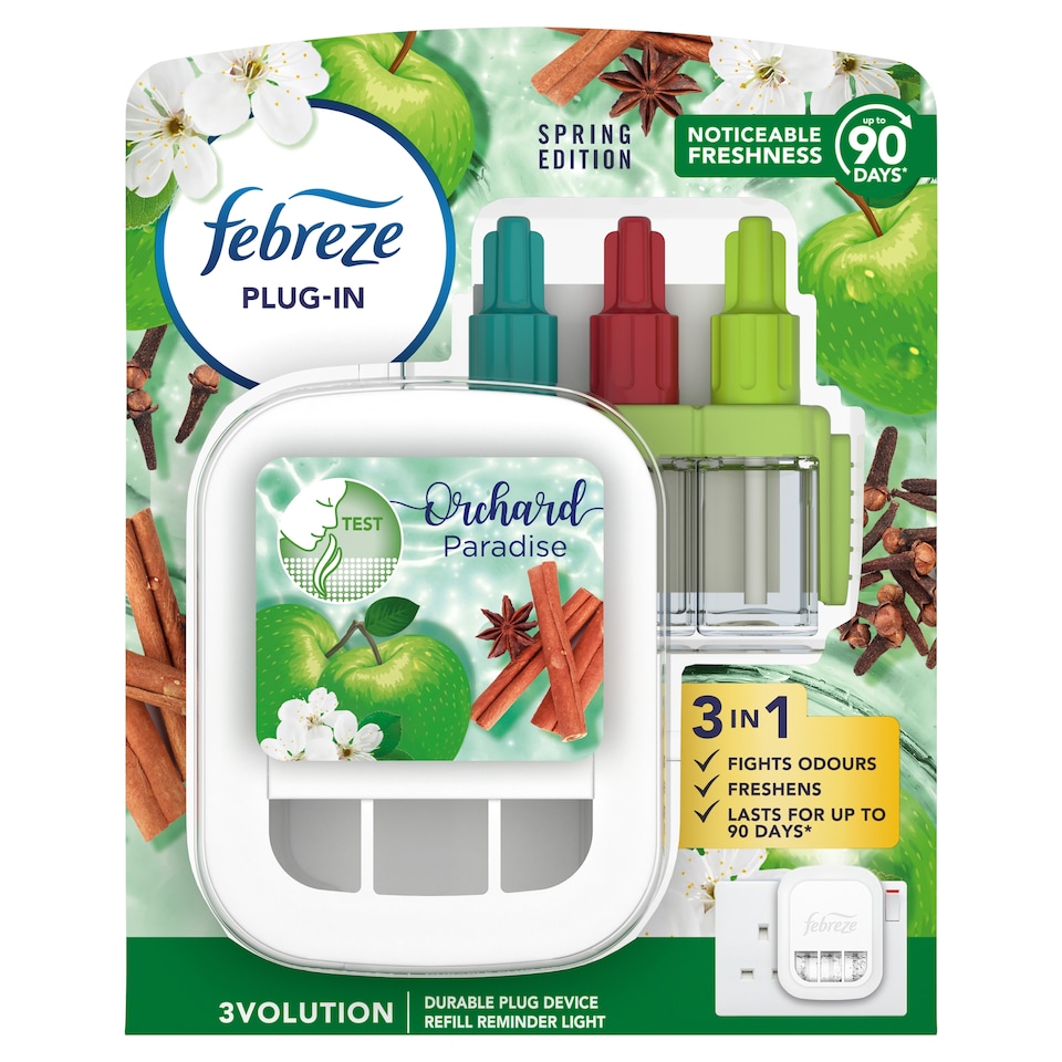 image 1 of Ambi Pur 3Volution Spiced Apple Starter Kit 20Ml